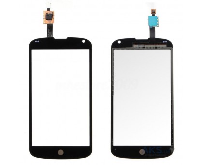 Тачскрин (сенсор) для LG E960 Nexus 4, чёрный